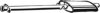 SEAT SE021115201C Middle Silencer